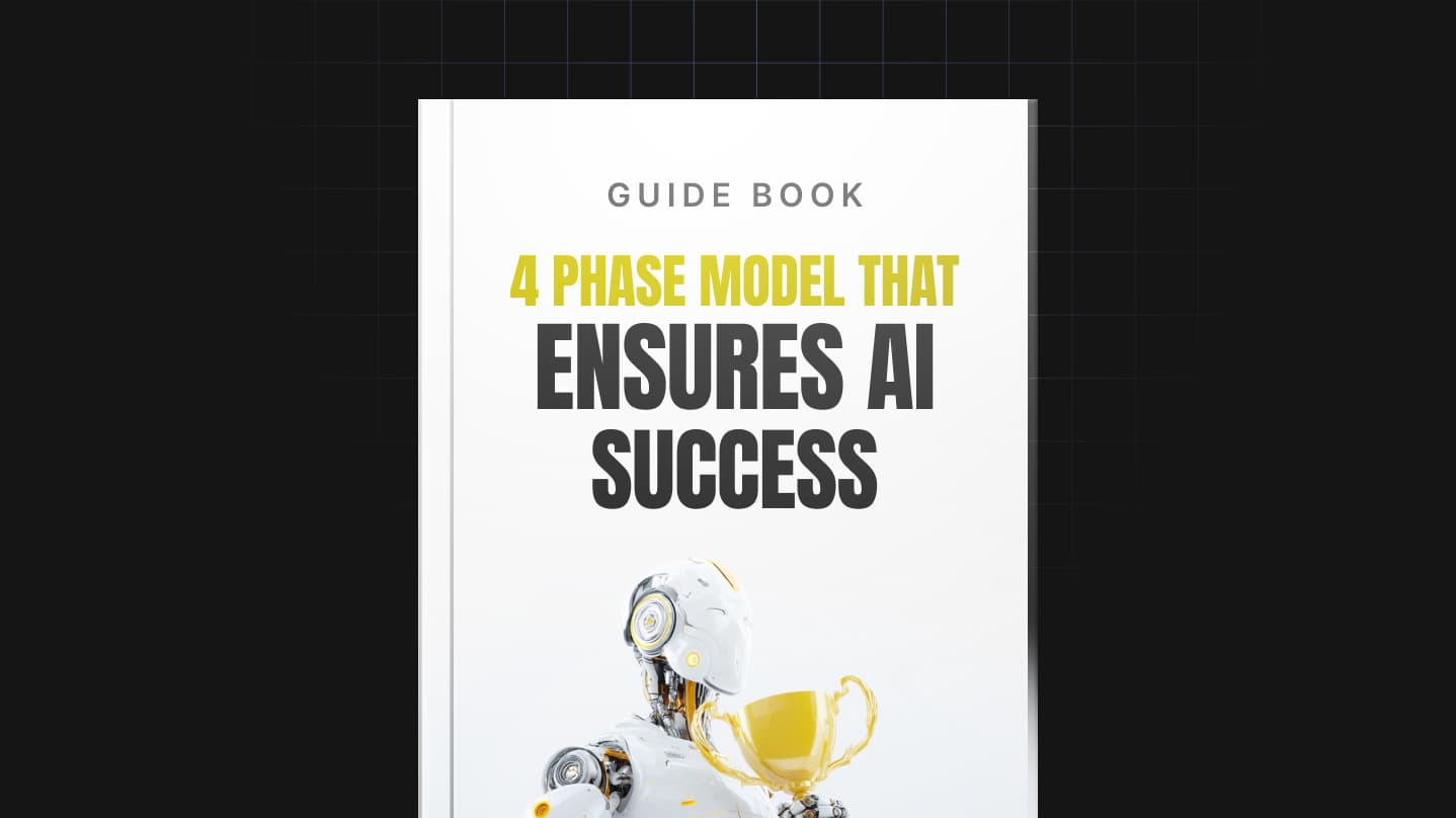 4 Phase Model That Ensures AI Success Guide