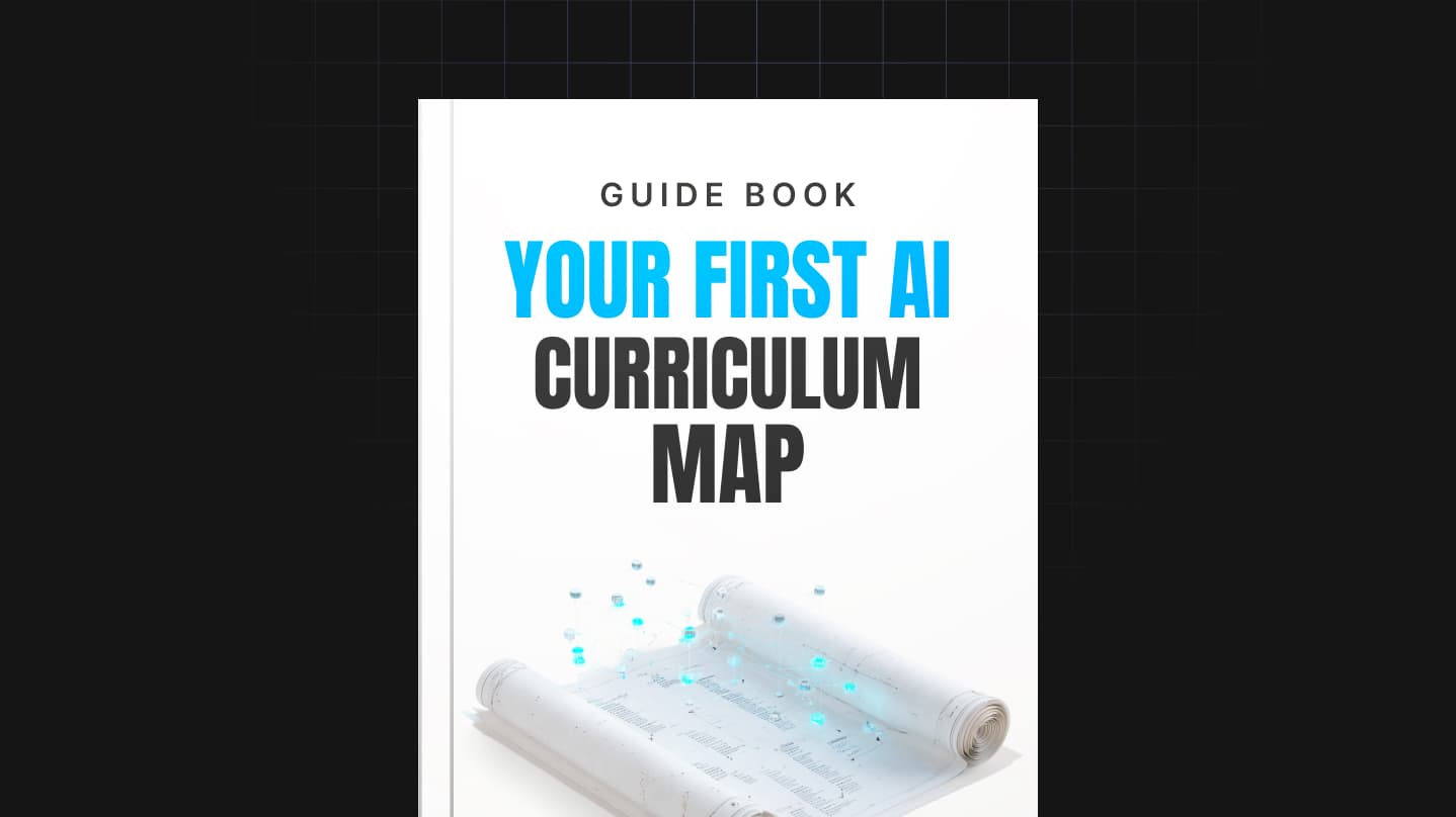 Your First AI Curriculum Map Guide